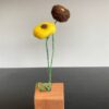 Fleurs en laine feutrée – Image 2