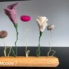 Fleurs en laine feutrée – Image 8