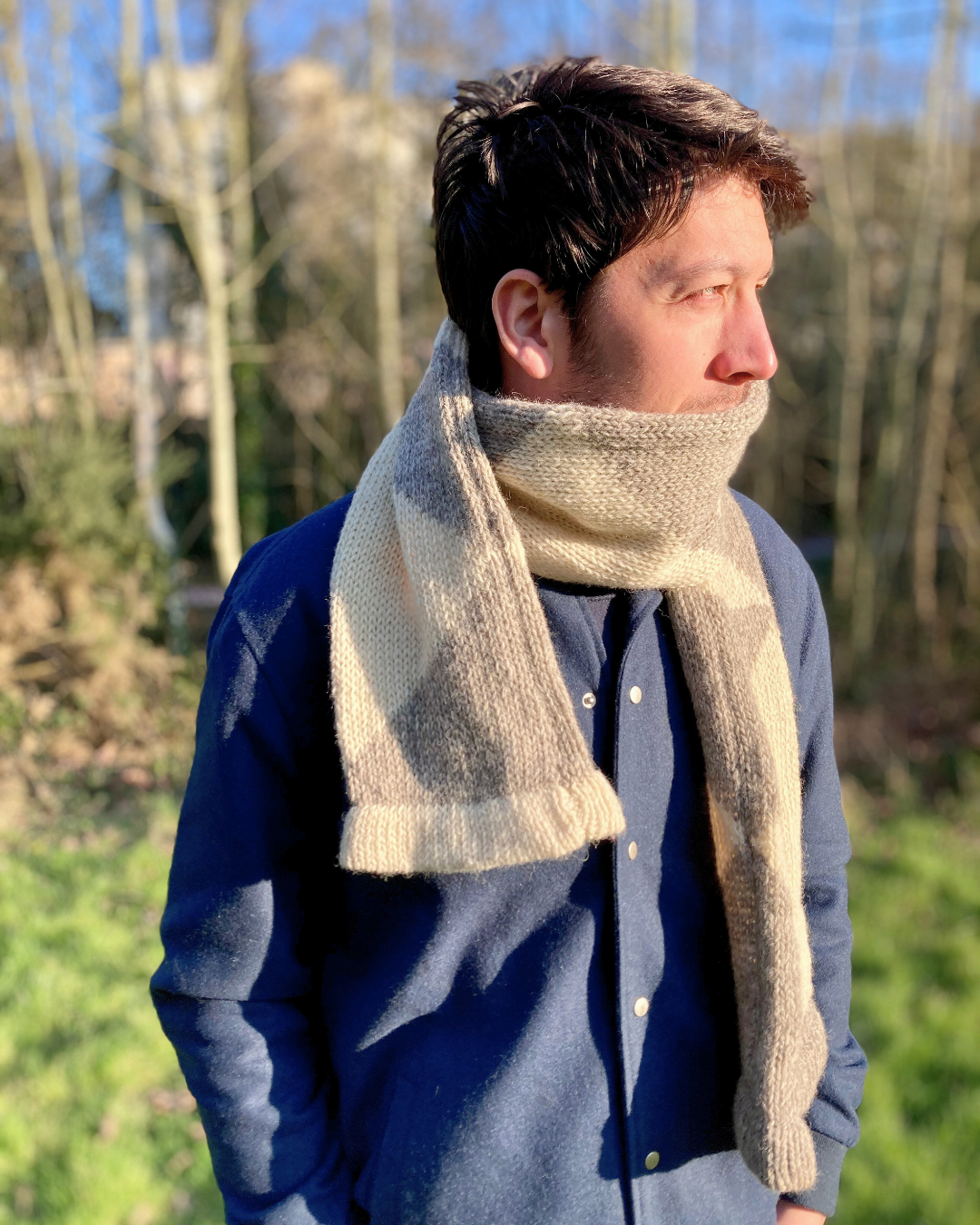 Echarpe en laine Gabriel