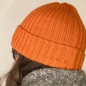 bonnet en laine mérinos fait main